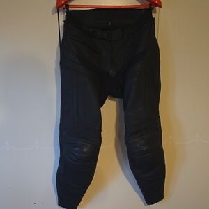 Men's Black Motorcycle Pants